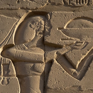Egyptian Art. Karnak. Offerer. Relief