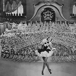 Eleanor Powell in one of the dance numbers in Rosalie