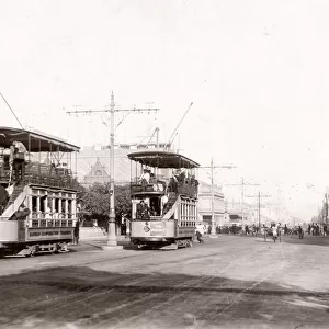 Electric trams, Durban, South Africa