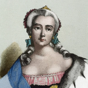 Elisabeth of Russia (1709-1762). Empress of Russia. House of