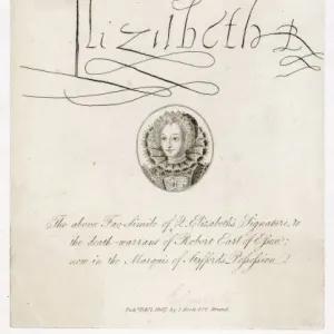 Elizabeth Is Signature