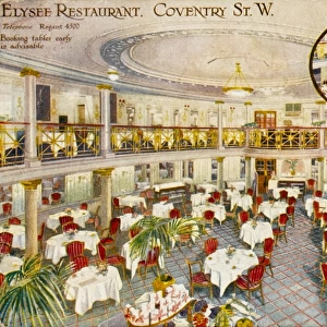 Elysee Restaurant, Coventry Street, London