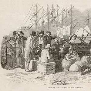Emigrants at Cork