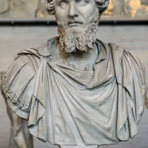 Emperor Septemus Severus (193-211 AD). Bust