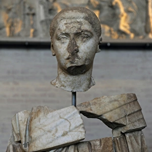 Emperor Severus Alexander (222-235 AD). Bust