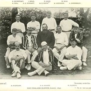 England Cricket Team, Lord s, 1893