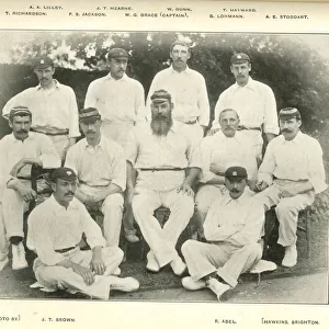 England Cricket Team, the Oval, 1896
