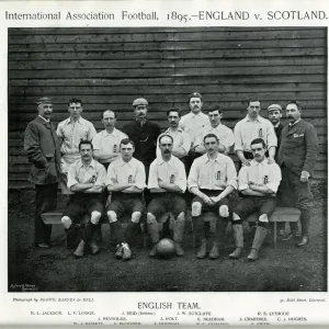 England Football Team, 1895