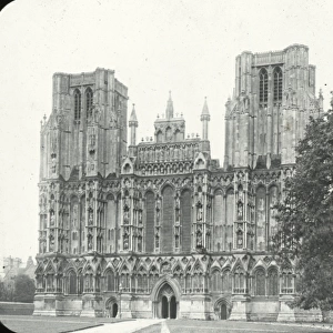 English Cathedrals - West Front Wells