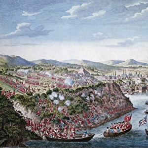 The English conquer Quebec (13th September 1759)