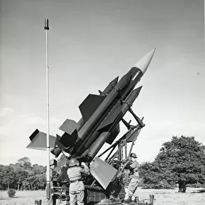 English Electric Thunderbird surface-to-air guided missiles