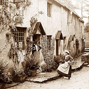 English rural idyll, probably Wiltshire, Victorian period