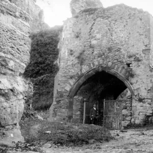 Entrance to Bishops Palace, St Davids, South Wales