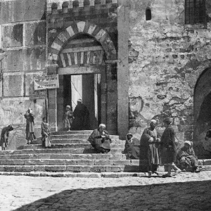 Entrance to the Haram, Hebron, West Bank, Palestine