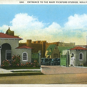 Entrance, Mary Pickford Studios, Hollywood, USA