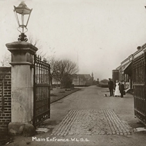 Entrance to West London District School, Ashford, Staines