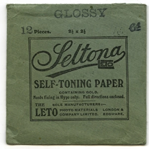 Envelope, Seltona photographic paper