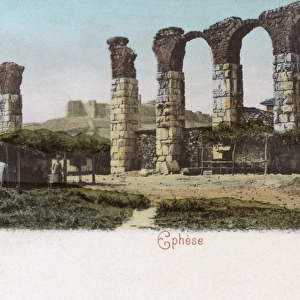 Ephesus - Turkey - Remains of the Aqueduct