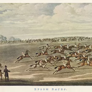 Epsom Races Circa 1830