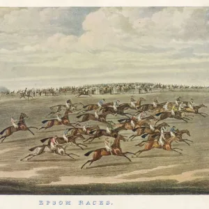 Epsom Races Circa 1830