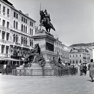 Equestrian Statue of Vittorio Emanuele II, Venice, Italy