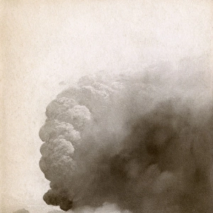 Eruption of Mount Vesuvius, Italy
