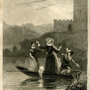 Escape of Mary Queen of Scots from Loch Leven Castle