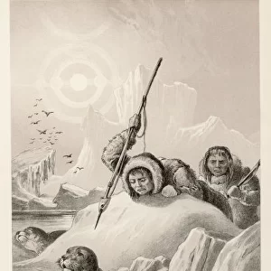 Eskimos Hunting Seal