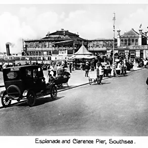 Esplanade and Clarence Pier, Southsea, Portsmouth, Hampshire