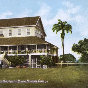 Estate Managers house, Guyana, South America