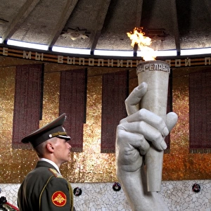 Eternal Flame at Battle of Stalingrad Memorial
