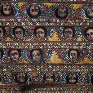 ETHIOPIA. AMHARA. Gonderr. Debre Berhan Selassie