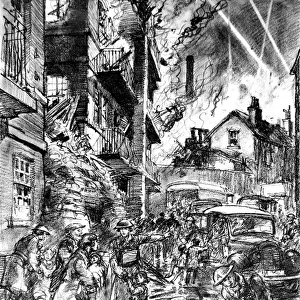 Evacuation during the Blitz; Second World War, 1940