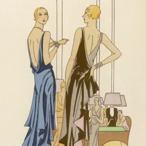 Two in Evening Dresses Two in Evening Dresses