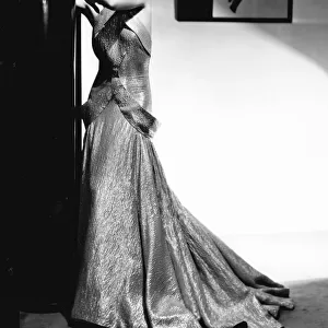 An evening frock designed by Dolly Tree for Carole Lombard