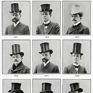 Evolution of Men's Silk Top Hats 1805 -1875