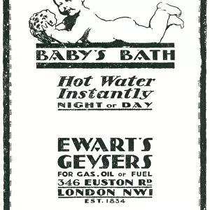 Ewarts Geyser Advertisement