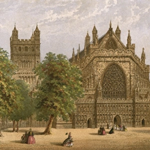 Exeter Cathedral / 1876