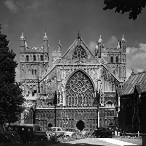 Exeter Cathedral 1950S