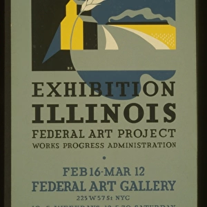 Exhibition Illinois Federal Art Project Works Progress Admin