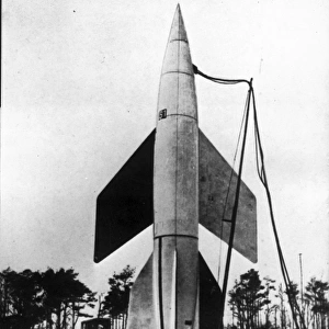 Experimental winged V2 missile