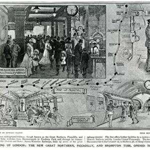 Extension of London Underground railway, 1906