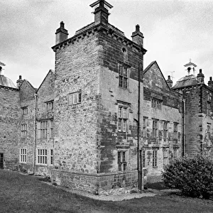 Exterior of Plas Teg - Grade I listed Jacobean house, Wales