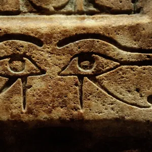 Eye of Horus. False door of Senenmut. Egypt