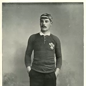 F Mills, Wales International Rugby player