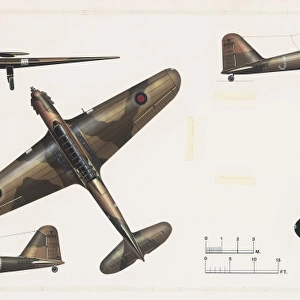 Fairey Battle K9182 aeroplane