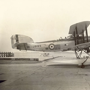 Fairey IIIF, J9165, with float struts