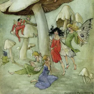 Fairies and toadstools