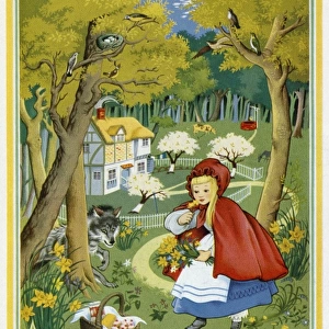 Fairy Tales of Spring - Red Riding Hood by Pauline Baynes