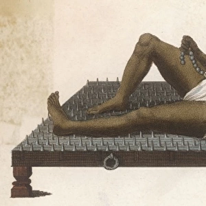 Fakir on Bed of Nails